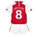 Arsenal Martin Odegaard #8 Babykleding Thuisshirt Kinderen 2023-24 Korte Mouwen (+ korte broeken)